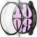 Coque rigide avec verre Samsung Galaxy Watch 6 40mm (transparent)