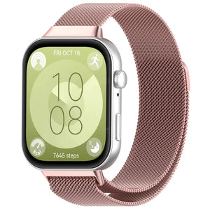 Bracelet milanais Huawei Watch Fit 4 (rose)