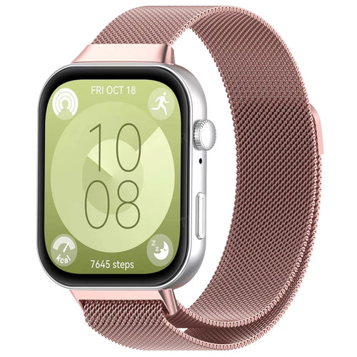 Bracelet milanais Huawei Watch Fit 4 (rose)