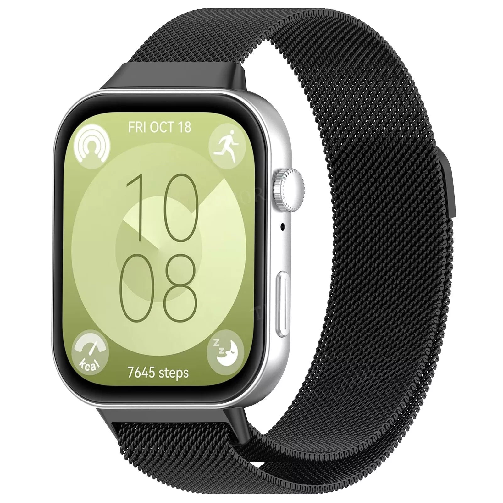 Bracelet milanais Huawei Watch Fit 4 Pro (noir)