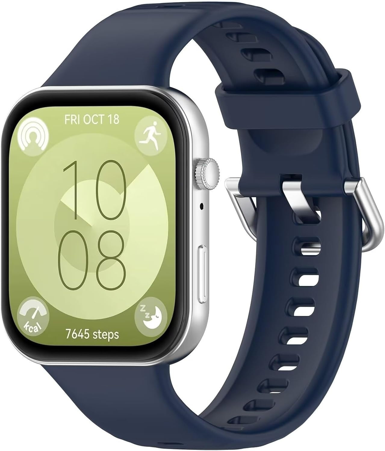Bracelet silicone Huawei Watch Fit 4 (bleu foncé)