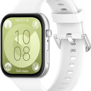 Huawei Watch Fit 5 Silicone Strap (White)