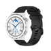 Bracelet silicone luxe Huawei Watch GT 3 Pro 43mm (noir)