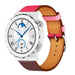 Bracelet cuir Huawei Watch GT 3 Pro 43mm (rose/rouge marron)
