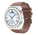 Bracelet silicone Huawei Watch GT 3 Pro 43mm (marron café)