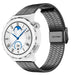 Bracelet acier luxe Huawei Watch GT 3 Pro 43mm (noir)