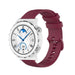 Huawei Watch GT 3 Pro 43mm Premium Silicone Strap (Dark Red)