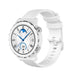 Bracelet silicone luxe Huawei Watch GT 3 Pro 43mm (blanche)