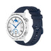 Bracelet silicone luxe Huawei Watch GT 3 Pro 43mm (bleu foncé)