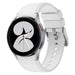Bracelet Samsung Galaxy Watch 4 40mm silicone (blanc)
