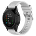 Bracelet silicone brillante Garmin Fenix 7x (blanc)