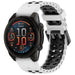Garmin Quatix 3 / 6x / 7x Solar Wave Sport Strap (White/Black)