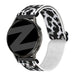 Bandz Denver SW 162 Elastic Nylon Strap (White Leopard)