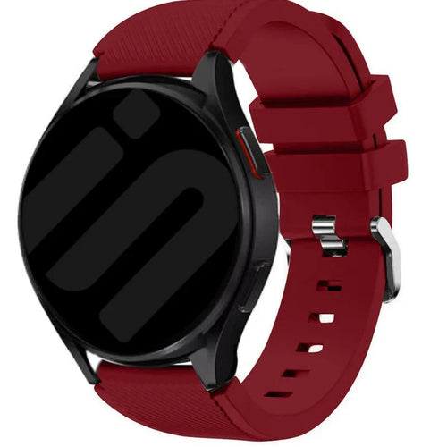 Xiaomi Watch S3 Twill Silicone Strap (Wine Red)