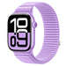 Bracelet nylon ondulé Apple Watch Ultra (violet)