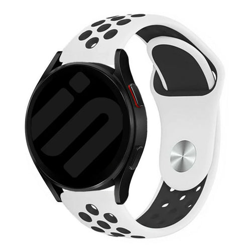 OnePlus Watch 3 - 46mm Sport  Strap (White/Black)
