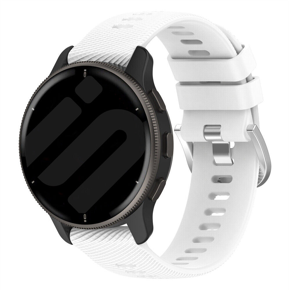 Bracelet silicone Garmin D2 Air X10 (blanc)