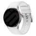 Bracelet silicone connexion parfait Samsung Galaxy Watch 6 - 44mm (blanc)
