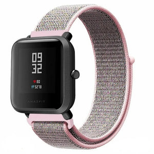 Nylon Strap, on a watch, 3/4 front view