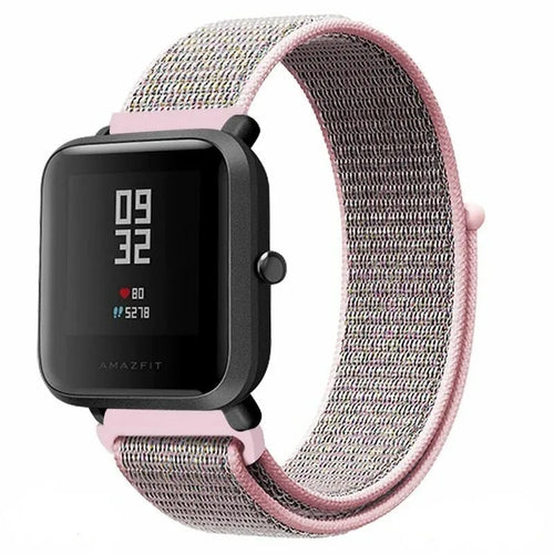 Nylon Strap, on a watch, 3/4 front view