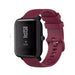 Bracelet silicone luxe Xiaomi Amazfit Bip (rouge foncé)