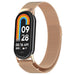 Bracelet milanese Xiaomi Smart Band 8 (or rose)