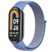 Bracelet nylon Xiaomi Smart Band 8 (bleu clair)