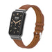Bracelet cuir Xiaomi Smart Band 7 Pro (marron)