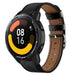 Bracelet cuir Xiaomi Watch S1 (serré noir)
