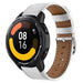 Bracelet cuir Xiaomi Watch S1 (blanc)