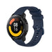 Bracelet silicone luxe Xiaomi Watch S1 (bleu foncé)