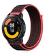 Bracelet nylon Xiaomi Watch S1 (noir/rouge)