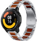 Bracelet bois/acier Xiaomi Watch S1 (argent)