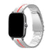 Bracelet acier fer Amazfit GTS 3 (argent/rouge)