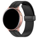 Bracelet silicone D-buckle Huawei Watch GT 2 Pro (noir)