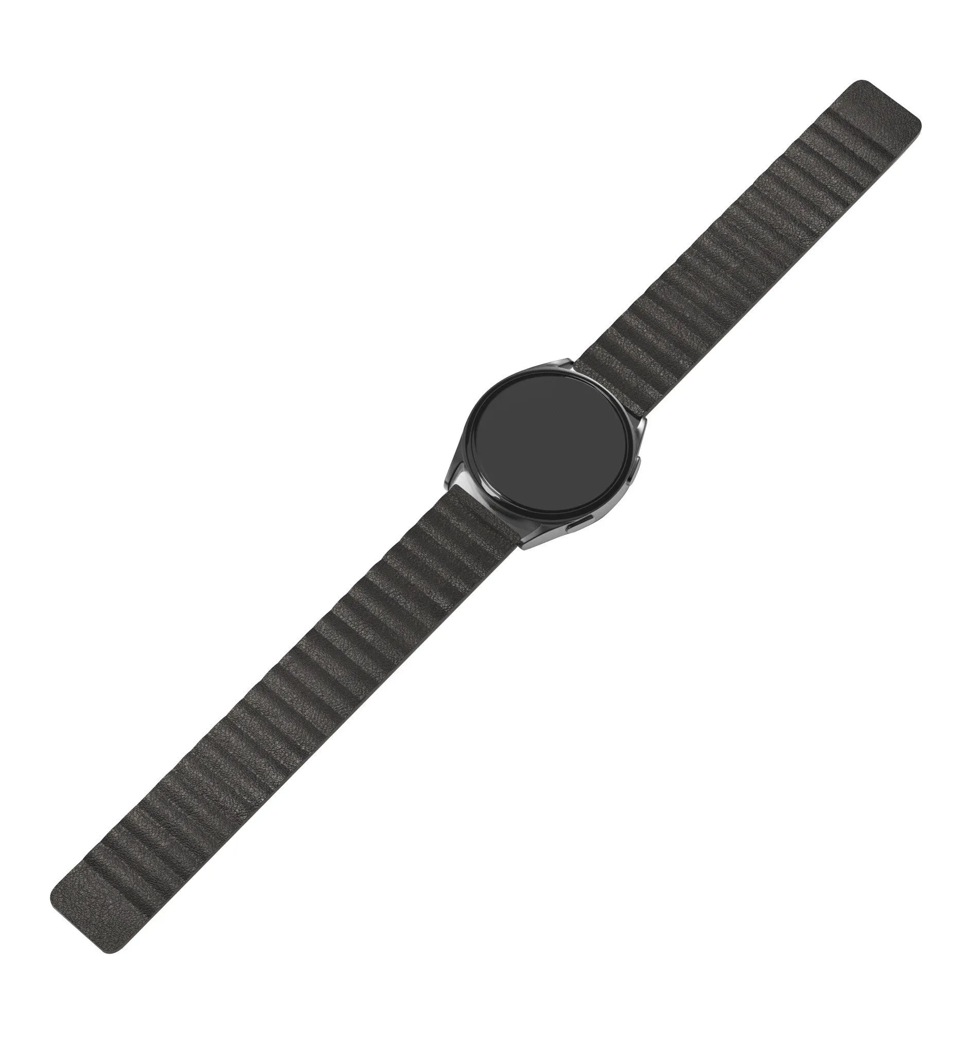 Bracelet cuir 'Loop' Oppo Watch S (noir)