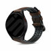 Bracelet cuir / silicone Samsung Galaxy Watch 7 - 44mm (marrón)