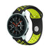 Bracelet sport Samsung Galaxy Watch 46mm (noir/jaune)