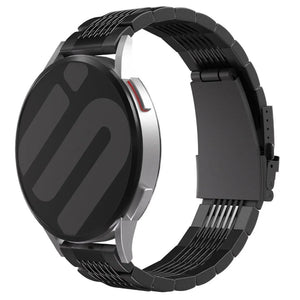 Bracelet luxe à maillons acier Amazfit Cheetah (Pro) (noir)