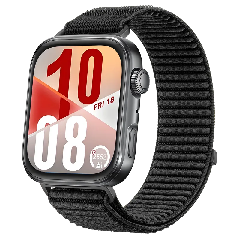 Bracelet nylon ondulé Huawei Watch Fit 5 (noir)