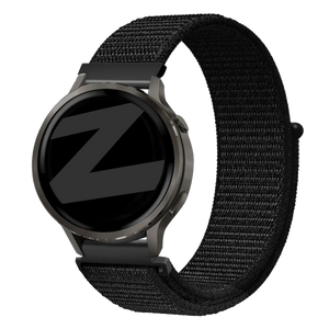 Bandz Garmin Forerunner 255s Nylon Loop Strap (Black)