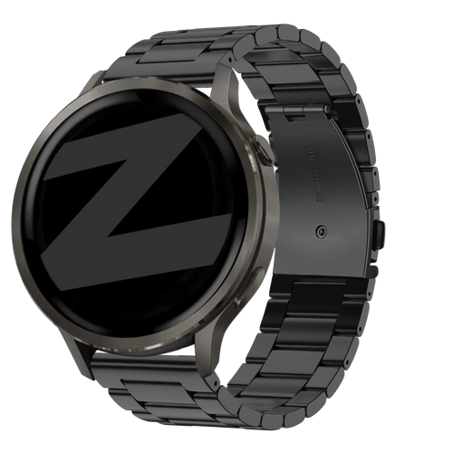 Bandz Garmin Venu 2s Steel Strap 'Classic' (Black)