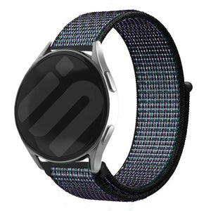 Bracelet nylon Amazfit Bip 5 (noir/bleu)