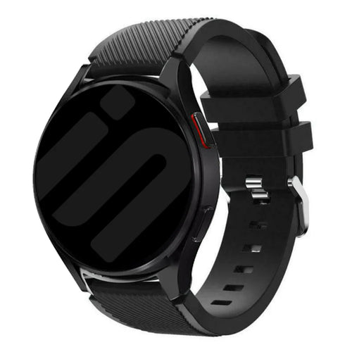 Amazfit Cheetah (Pro) Twill Silicone Strap (Black)