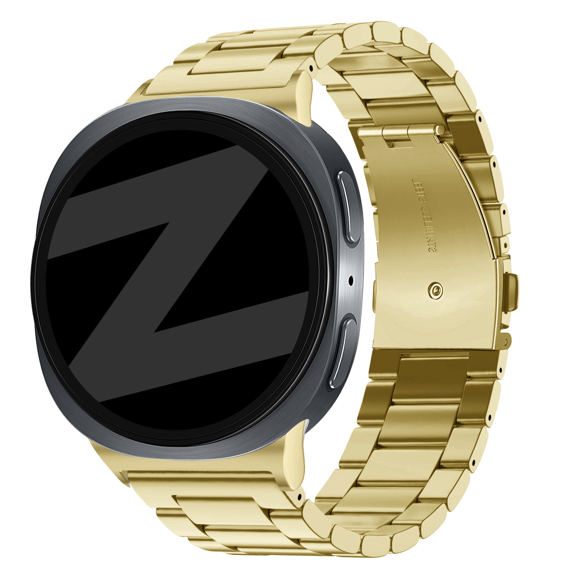 Bandz Bracelet acier 'Classic' Samsung Galaxy Watch 8 Classic (doré)
