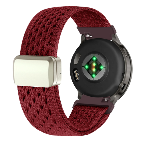 Bandz Bracelet nylon vintage Garmin Bounce 2 (rouge)