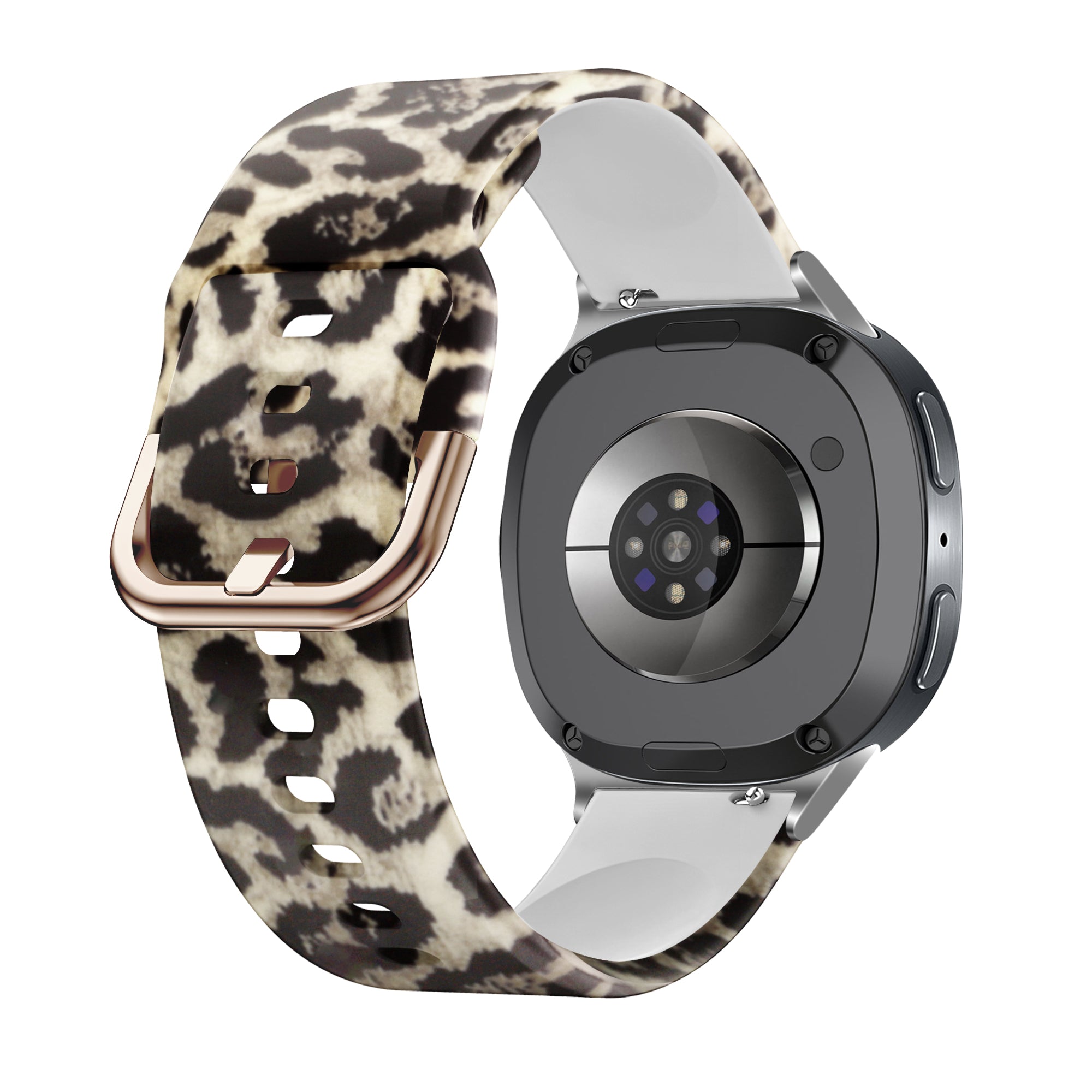 Bracelet silicone imprimé Samsung Galaxy Watch 9 - 44mm (léopard)