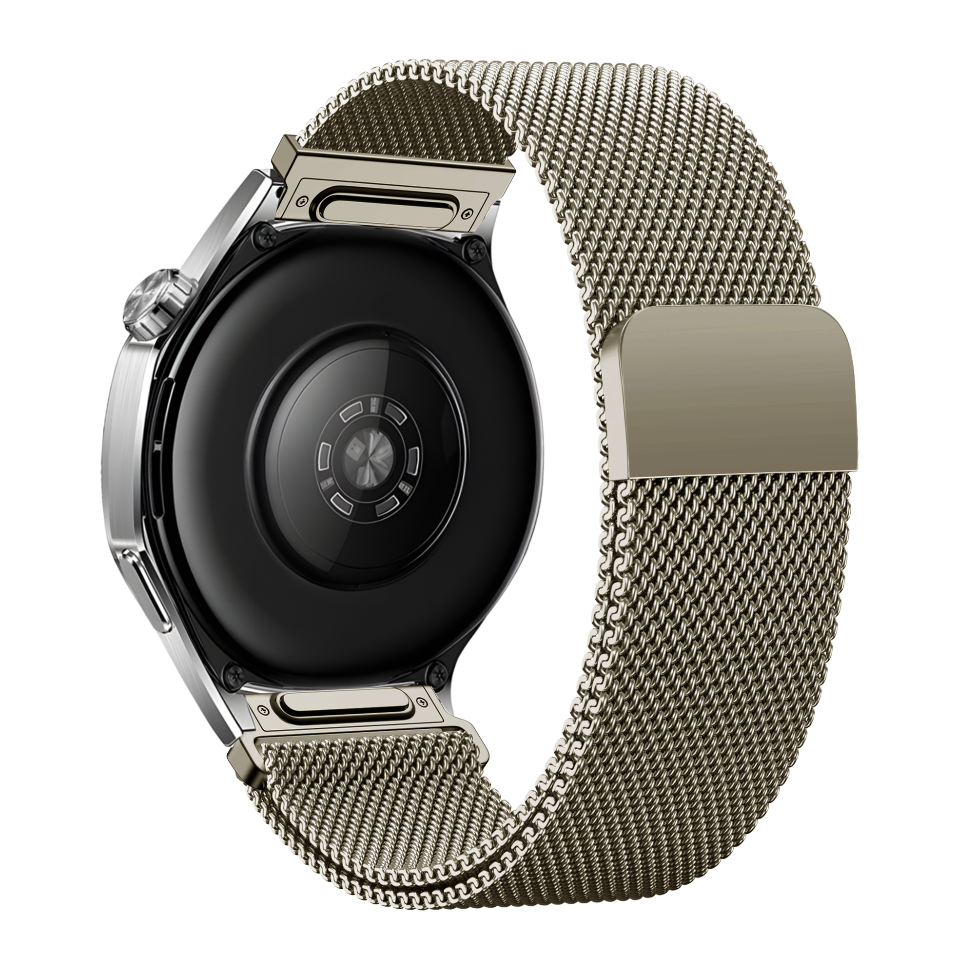 Bandz Bracelet milanais 'One Push' Xiaomi Mi Watch (titane)