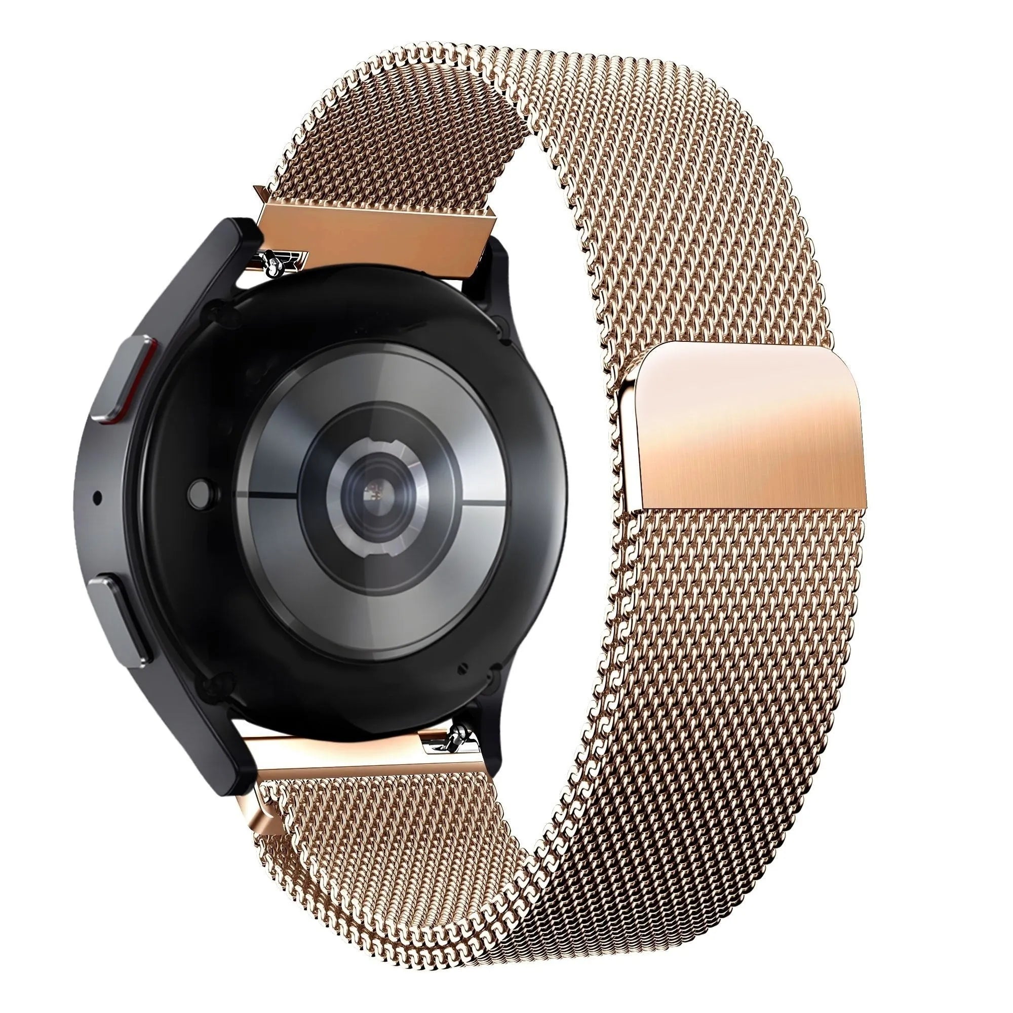 Bandz Oozoo Smartwatch 20mm Milanese Loop Strap (Rose Gold)