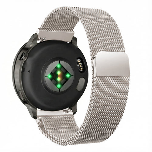 Bandz Bracelet milanais Loop Garmin Vivomove Luxe (lumière stellaire)